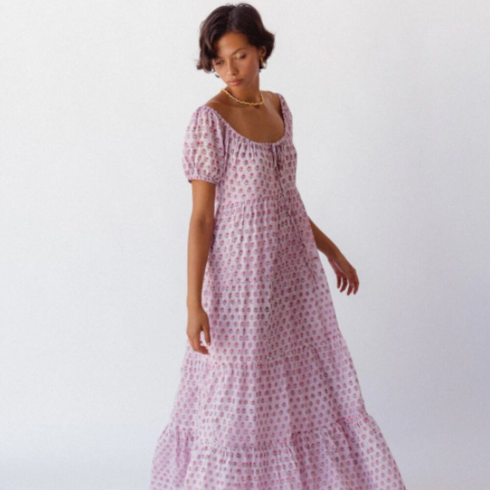 Daughters of India Sita Maxi Dress size S